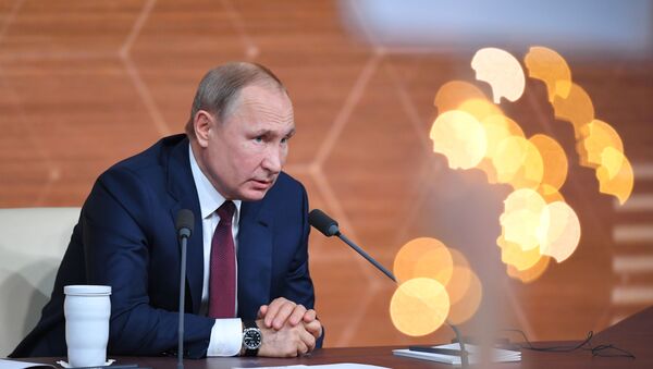 Cuộc họp báo lớn của Tổng thống Vladimir Putin - Sputnik Việt Nam