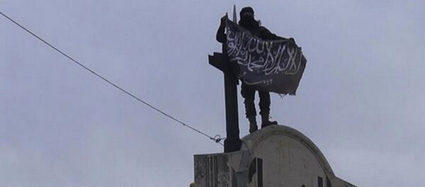 Chiến binh Dzhabhat en Nusra ở  Syria - Sputnik Việt Nam