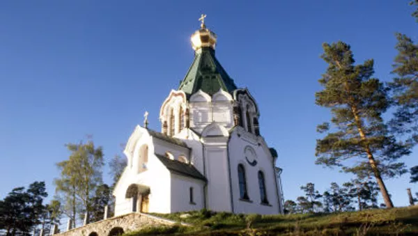 Nhà thờ mang tên Thánh Nhikolai trên đảo Valaam - Sputnik Việt Nam