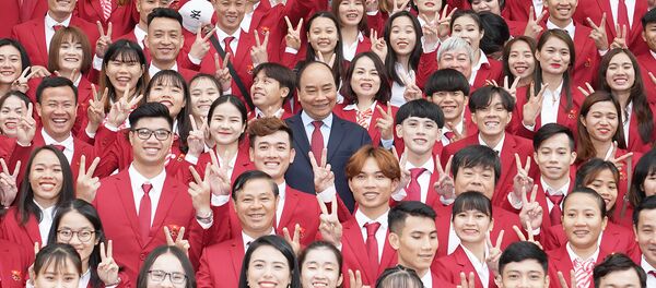 Thủ tướng gặp mặt VĐV, HLV đạt thành tích cao tại SEA Games 30 Thủ tướng gặp mặt VĐV, HLV đạt thành tích cao tại SEA Games 30 - Sputnik Việt Nam