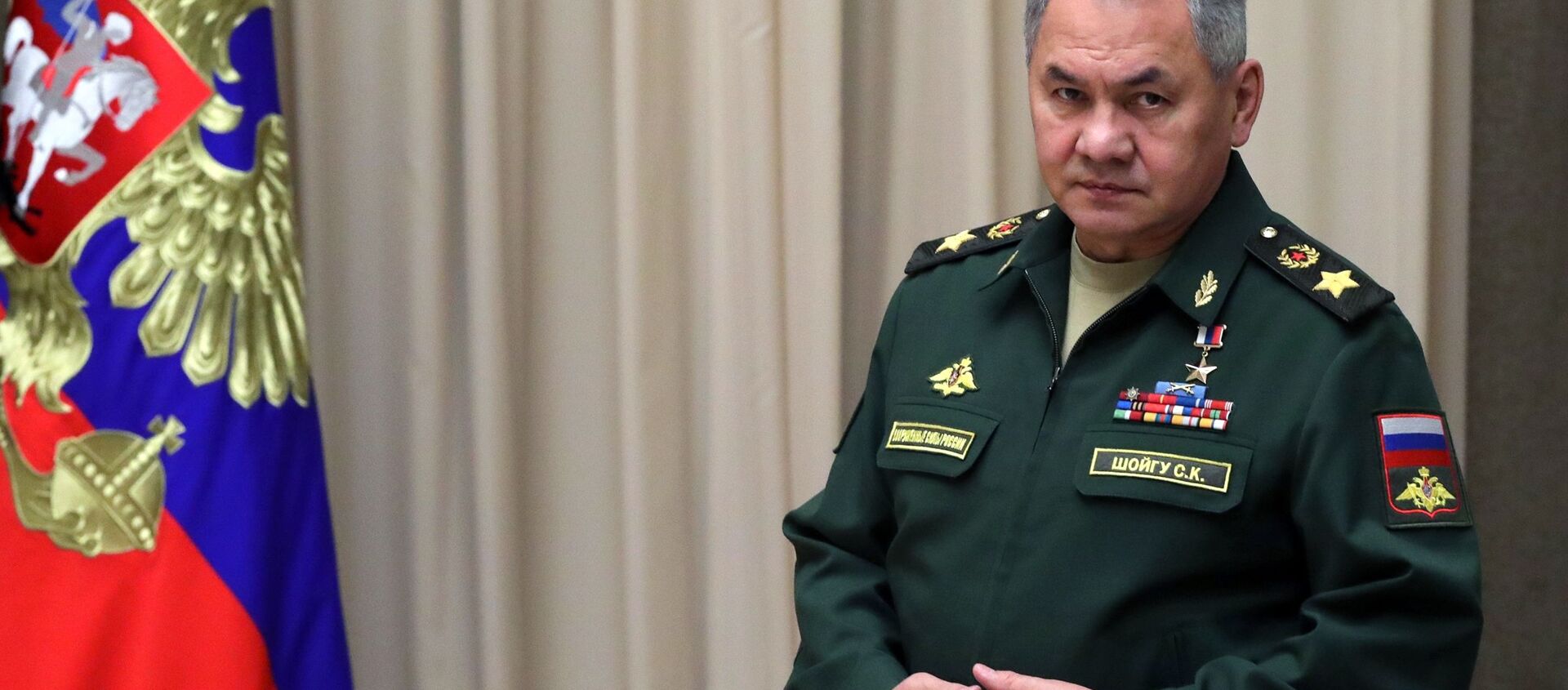 Bộ trưởng Bộ Quốc phòng Sergei Shoigu. - Sputnik Việt Nam, 1920, 08.09.2020