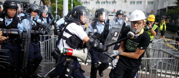 cuộc biểu tình ở Hồng Kông - Sputnik Việt Nam