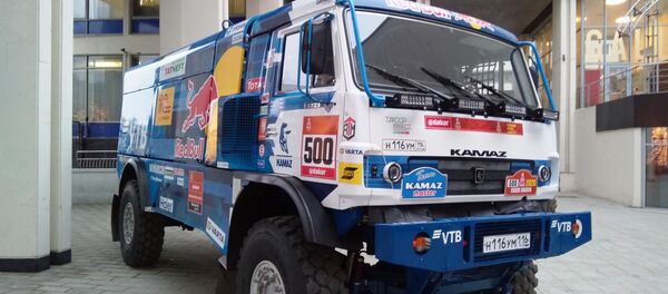 Quán quân nhiều lần của giải Dakar -  Xe KamAZ của Nga - Sputnik Việt Nam