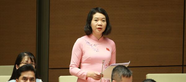  Đại biểu Quốc hội tỉnh Nam Định Mai Thị Phương Hoa phát biểu ý kiến - Sputnik Việt Nam