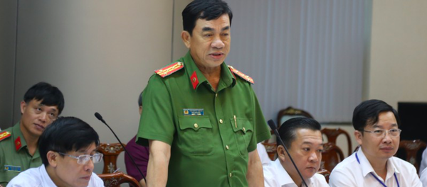 Đại tá Văn Quyết Thắng – Phó Giám đốc Công an tỉnh Đồng Nai. Đại tá Văn Quyết Thắng – Phó Giám đốc Công an tỉnh Đồng Nai. - Sputnik Việt Nam