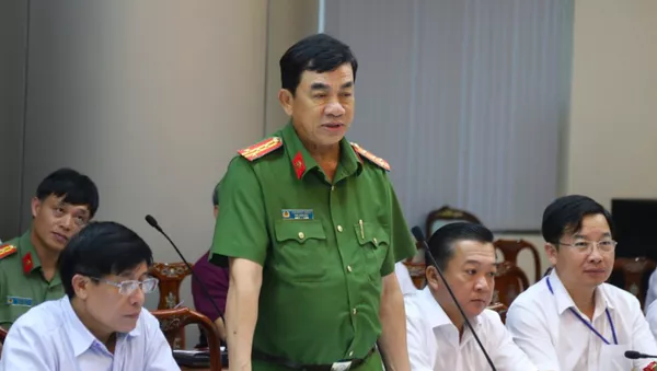 Đại tá Văn Quyết Thắng – Phó Giám đốc Công an tỉnh Đồng Nai.