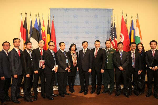 Việt Nam bắt đầu các hoạt động trên cương vị Chủ tịch HĐBA LHQ - Sputnik Việt Nam