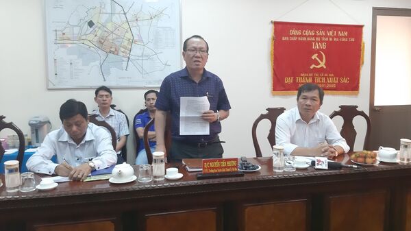 Họp báo vụ sập vũ trường King Night Club khiến 1 người tử vong - Sputnik Việt Nam