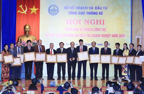 Thủ tướng dự Hội nghị triển khai kế hoạch công tác ngành Thống kê năm 2020 - Sputnik Việt Nam