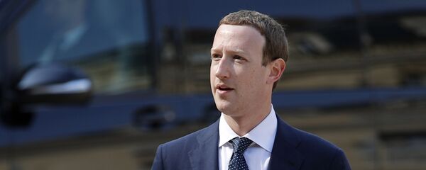 Nhà sáng lập Facebook Mark Zuckerberg  - Sputnik Việt Nam