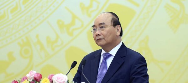 Thủ tướng Nguyễn Xuân Phúc phát biểu.  - Sputnik Việt Nam