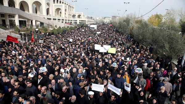 Biểu tình ở Iran. - Sputnik Việt Nam