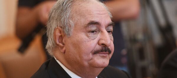 Người đứng đầu Quân đội quốc gia Libya (LNA) nguyên soái Khalifa Haftar - Sputnik Việt Nam