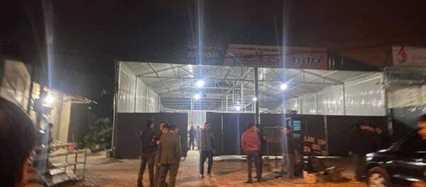 Hiện trường xảy ra vụ nổ súng - Sputnik Việt Nam