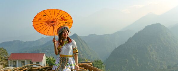 Cô gái tỉnh Lào Cai, Việt Nam - Sputnik Việt Nam