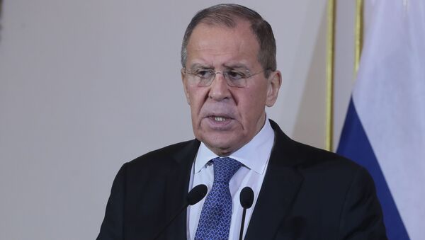 Ngoại trưởng Nga Sergei Lavrov  - Sputnik Việt Nam