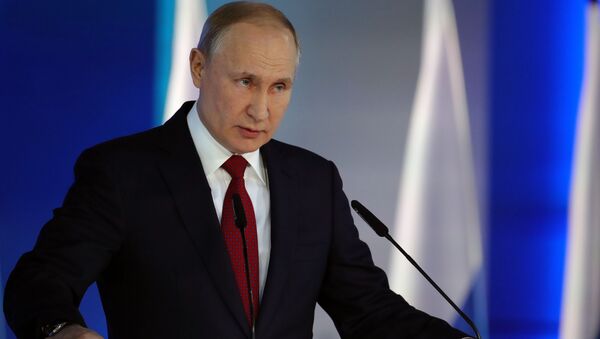 Tổng thống Nga Vladimir Putin. - Sputnik Việt Nam