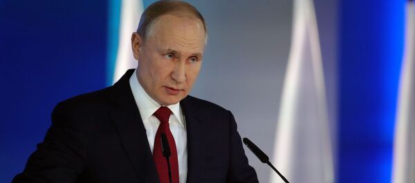 Tổng thống Nga Vladimir Putin. Tổng thống Nga Vladimir Putin. - Sputnik Việt Nam