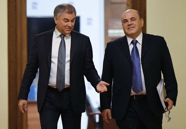 Putin đề xuất giám đốc Thuế vụ Liên bang Mikhail Mishustin vào chức Thủ tướng Putin đề xuất giám đốc Thuế vụ Liên bang Mikhail Mishustin vào chức Thủ tướng - Sputnik Việt Nam