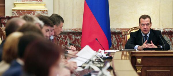 Dmitry Medvedev và nội các LB Nga - Sputnik Việt Nam