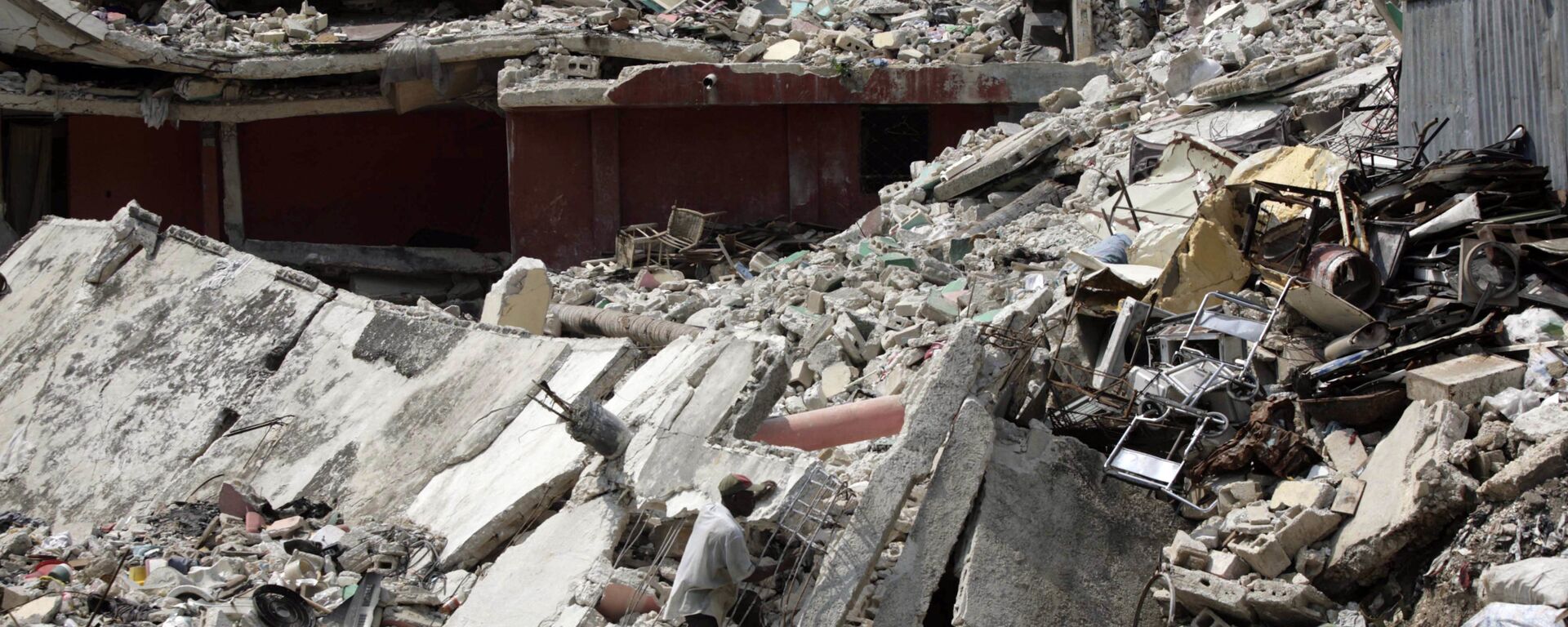 10 năm sau trận động đất ở Haiti. - Sputnik Việt Nam, 1920, 17.01.2020