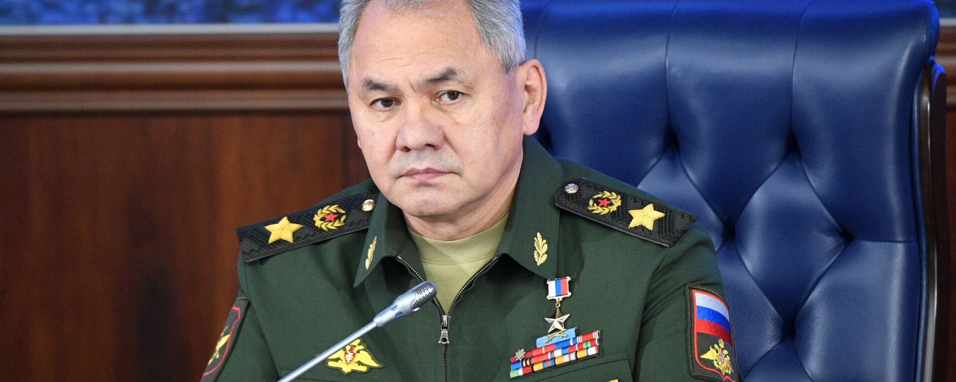 Bộ trưởng Bộ Quốc phòng Sergei Shoigu - Sputnik Việt Nam, 1920, 21.05.2021