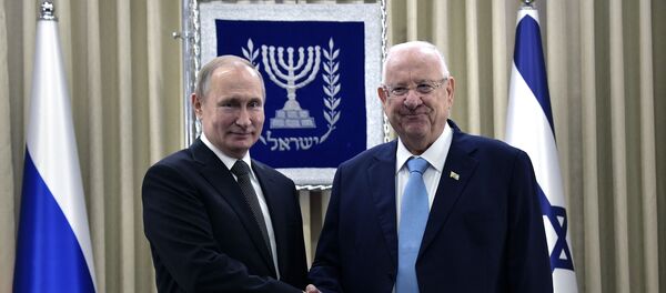 Tổng thống Nga Vladimir Putin và Tổng thống Israel Reuven Rivlin - Sputnik Việt Nam