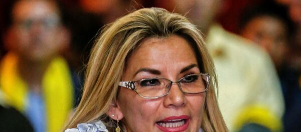Tổng thống tạm quyền Bolivia  Janine Agnes  - Sputnik Việt Nam
