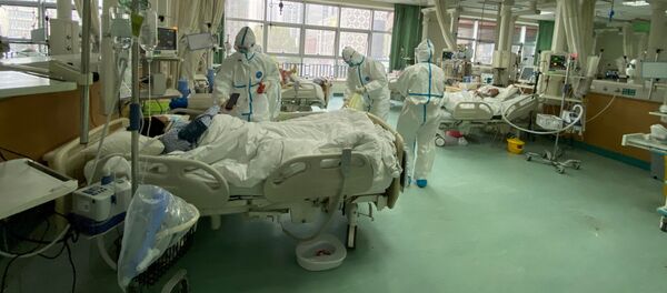 Bệnh nhân tại Bệnh viện Trung ương thành phố Vũ Hán, Trung Quốc - Sputnik Việt Nam