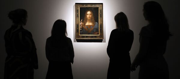 Bức tranh Salvator Mundi (Đấng cứu thế) Bức tranh Salvator Mundi (Đấng cứu thế) - Sputnik Việt Nam