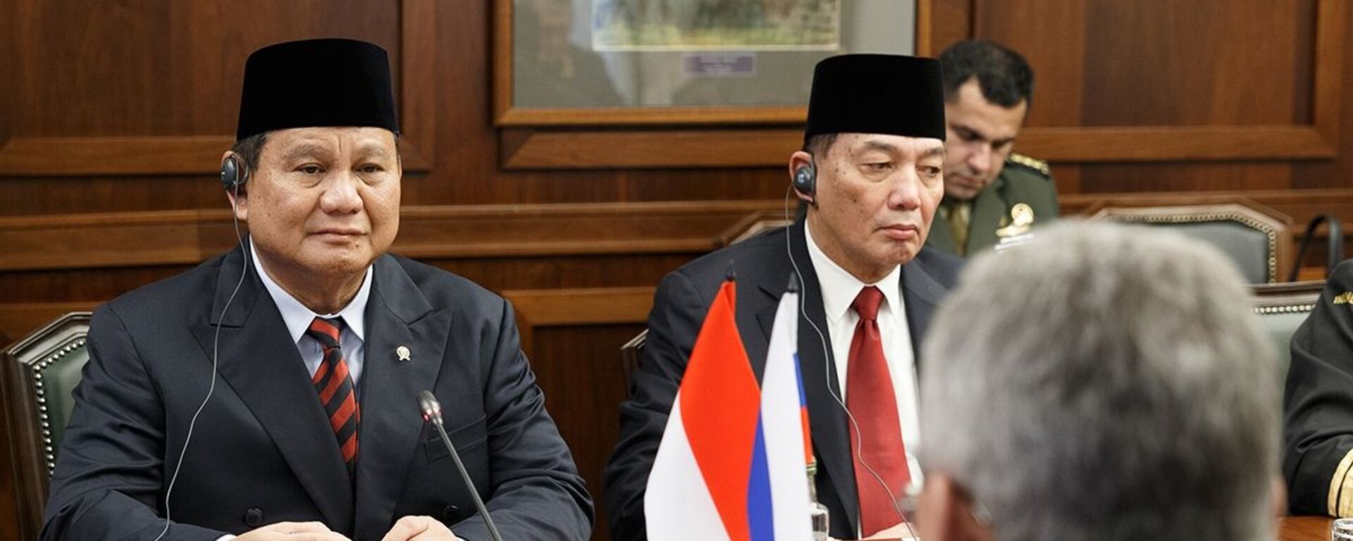 Cuộc họp của Bộ trưởng Quốc phòng Nga và Indonesia Sergei Shoigu và Prabovo Subianto tại Moscow - Sputnik Việt Nam, 1920, 05.06.2023