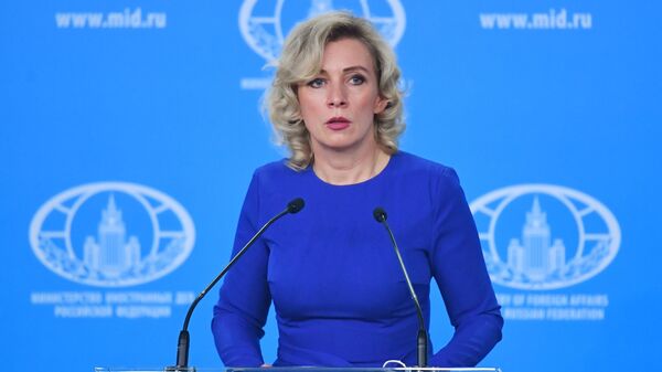 Người phát ngôn Bộ Ngoại giao Nga Maria Zakharova  - Sputnik Việt Nam