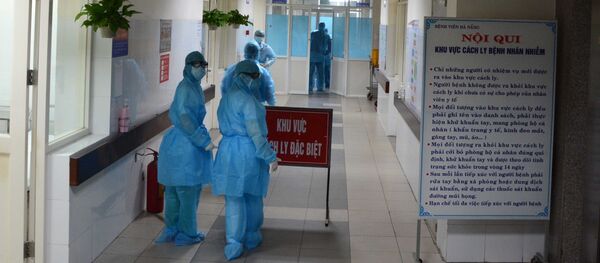 Khu vực cách ly được phân thành nhiều lớp ngăn chặn mầm bệnh lan nhiễm - Sputnik Việt Nam
