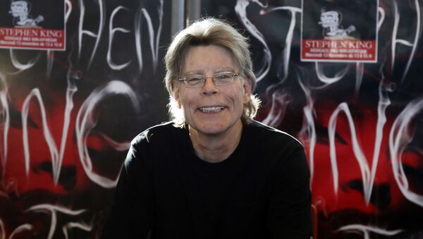 Nhà văn người Mỹ Stephen King tại buổi giới thiệu sách ở Paris - Sputnik Việt Nam