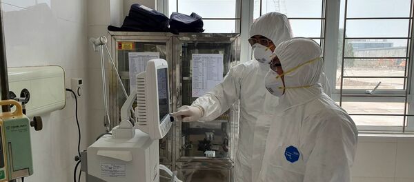 Bệnh viện đã được lắp đặt máy móc, trang thiết bị hiện đại. Bệnh viện đã được lắp đặt máy móc, trang thiết bị hiện đại. - Sputnik Việt Nam