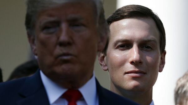 Tổng thống Mỹ Donald Trump và con rể Jared Kushner - Sputnik Việt Nam