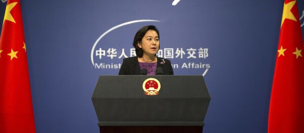 Người phát ngôn Bộ Ngoại giao Trung Quốc Hoa Xuân Oánh - Sputnik Việt Nam