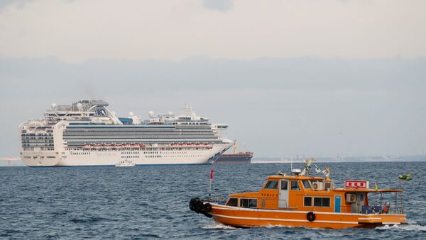 Tàu du lịch Diamond Princess - Sputnik Việt Nam