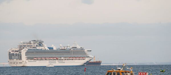 Tàu du lịch Diamond Princess - Sputnik Việt Nam