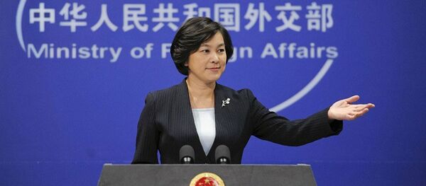 Phát ngôn viên Bộ Ngoại giao Trung Quốc Hoa Xuân Oánh - Sputnik Việt Nam
