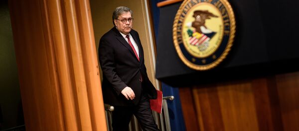 Bộ trưởng Tư pháp Hoa Kỳ William Barr Bộ trưởng Tư pháp Hoa Kỳ William Barr - Sputnik Việt Nam