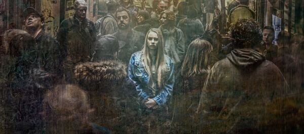 Đám đông trên đường phố Đám đông trên đường phố - Sputnik Việt Nam