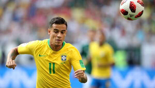 Сầu thủ bóng đá người Brasil Philippe Coutinho - Sputnik Việt Nam