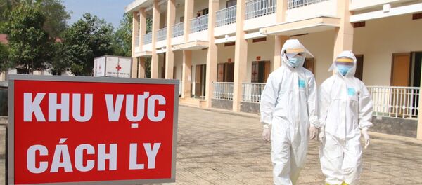 Bệnh viện dã chiến phục vụ công tác thu dung, cách ly, điều trị bệnh nhân nhiễm 2019-nCoV tại Thành phố Hồ Chí Minh chính thức đưa vào hoạt động từ ngày 10/2. Bệnh viện dã chiến phục vụ công tác thu dung, cách ly, điều trị bệnh nhân nhiễm 2019-nCoV tại Thành phố Hồ Chí Minh chính thức đưa vào hoạt động từ ngày 10/2. - Sputnik Việt Nam