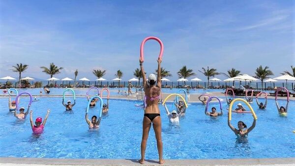 Khách du lịch Nga tại Swandor Cam Ranh hotels Resorts tháng 2-2020 - Sputnik Việt Nam