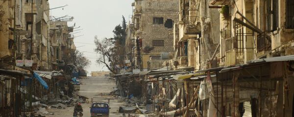 Thành phố Maarrat en Nuuman của Syria được giải thoát khỏi phiến quân - Sputnik Việt Nam