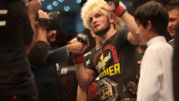 Nurmagomedov được công nhận là võ sỹ khỏe nhất thế giới - Sputnik Việt Nam