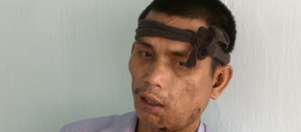 Nguyễn Văn Tùng tại thời điểm bị bắt. Nguyễn Văn Tùng tại thời điểm bị bắt. - Sputnik Việt Nam