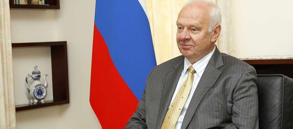 Đại sứ đặc mệnh toàn quyền Liên bang Nga tại Cộng hòa xã hội chủ nghĩa Việt Nam Konstantin Vnukov. - Sputnik Việt Nam