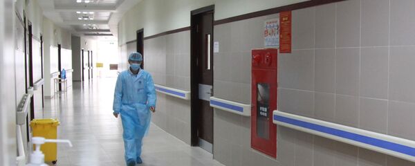 Khoa truyền nhiễm là khu điều trị riêng biệt cho các trường hợp nghi ngờ nhiễm COVID-19 tại bệnh viện đa khoa tỉnh Lạng Sơn. - Sputnik Việt Nam